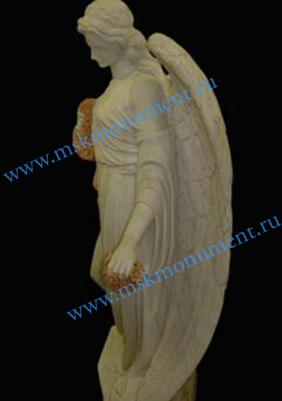 статуи ангелов на могилу