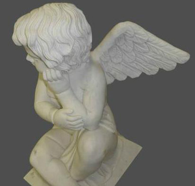 статуи ангелов из мрамора на могилу