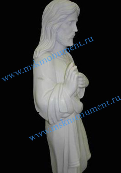 скульптура иисуса христа из мрамора